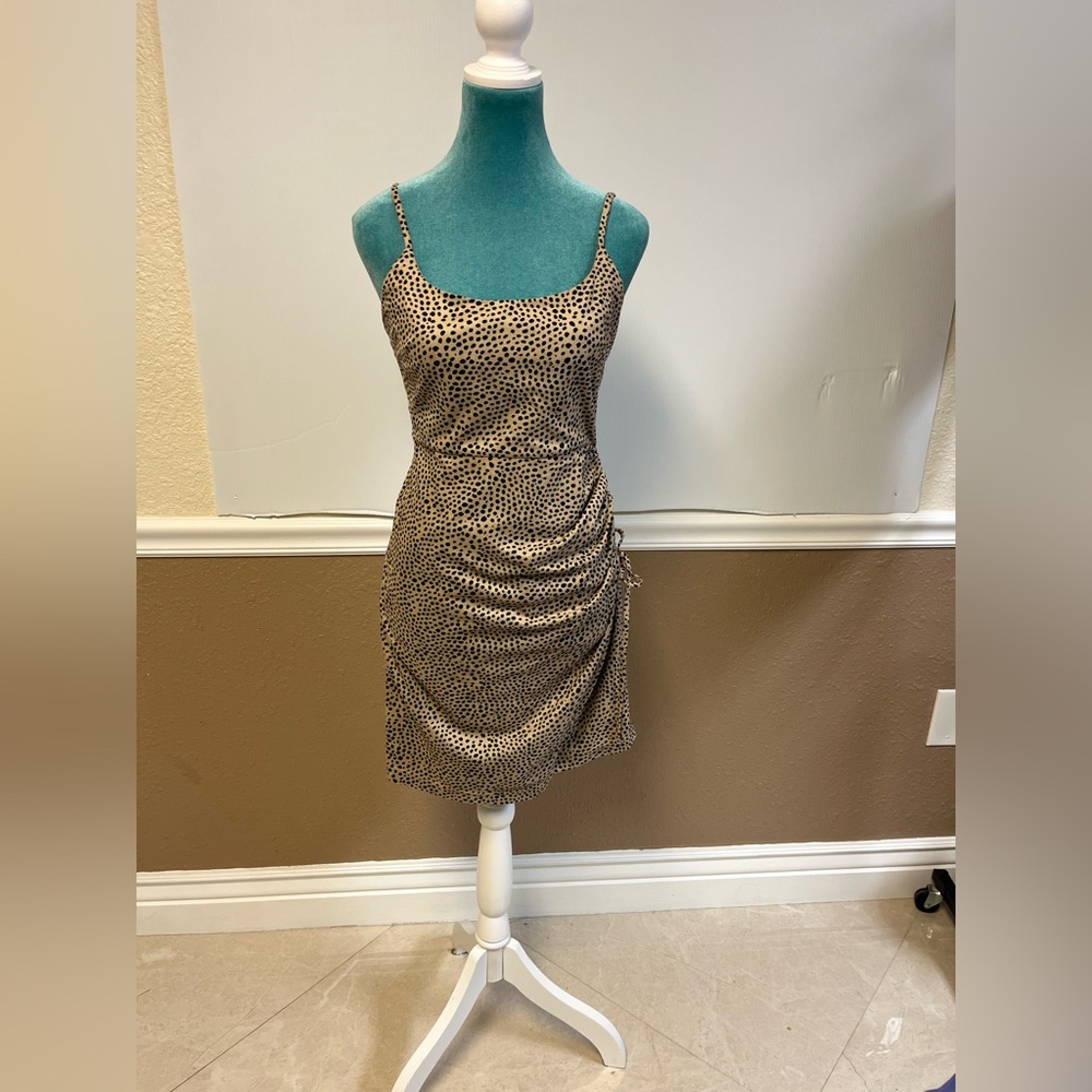 GB Juniors Leopard‎ Animal Print Mini Dress – Size S – NWT